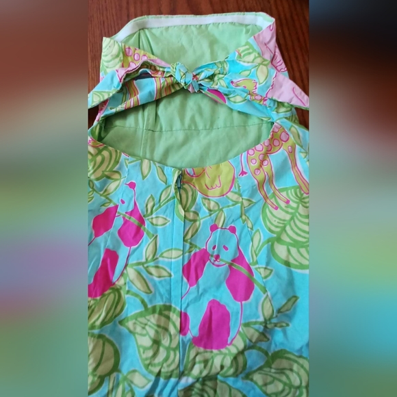 Lilly Pulitzer Sabrina Dress San Diego Zoo print - Picture 2 of 3